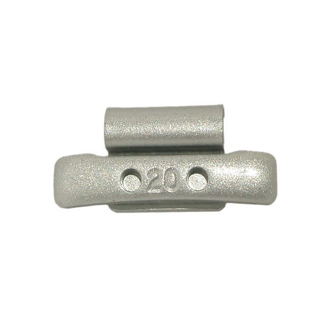鉄製打ち込みウエイト　三菱純正アルミホイール用　20g(100個入）