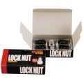 ブラック ロックナット 21H/19H兼用 M12×P1.25 全長30mm チップトップ 箱入り LN-B6