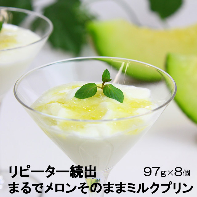 プレミアムメロンプリン90g×8