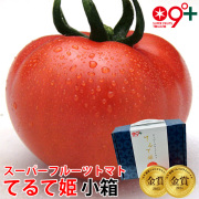 スーパーフルーツトマト小箱(8～12玉約800g)糖度9度以上/フルーツトマト/トマト/とまと/ギフト/プレゼント/高糖度