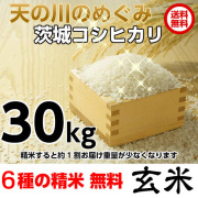 【天の川のめぐみ茨城コシヒカリ30年度産米