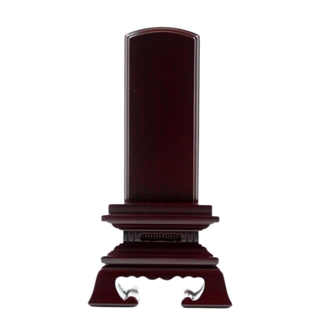 IH-0401　唐木位牌　紫檀　春日　3,0寸～6,0寸