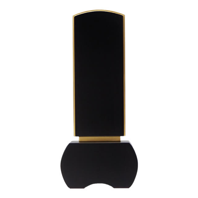 IH-0310　唐木位牌　黒檀　優徳　3,0寸～5,0寸