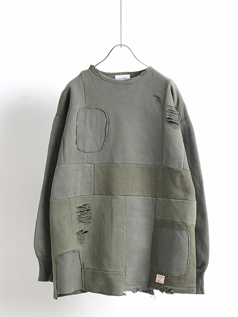 2024SS12 yoused FRENCH DAMAGE SWEAT
