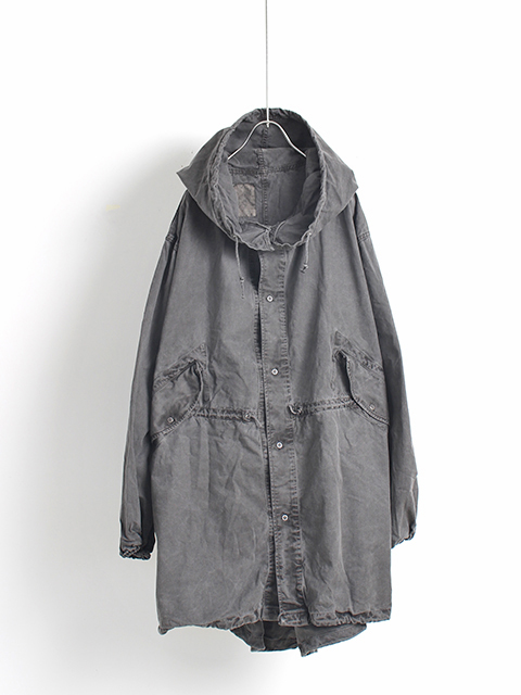 アメリカ軍 スノーパーカー 黒染め 100％ コットン