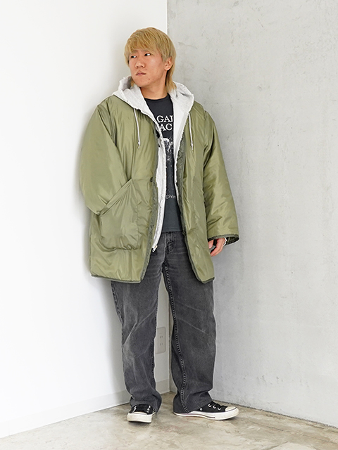 23AWメイドインスタンダードライナー付きショートスノーパーカー