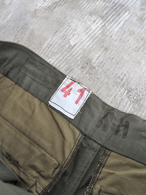 フランス軍M47カーゴパンツ後期41USED
