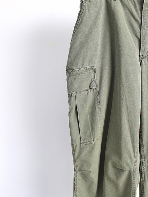 USED】60's US ARMY JUNGLE FATIGUE TROUSERS 