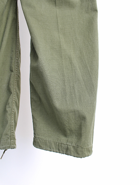 USED】60's US ARMY JUNGLE FATIGUE TROUSERS 