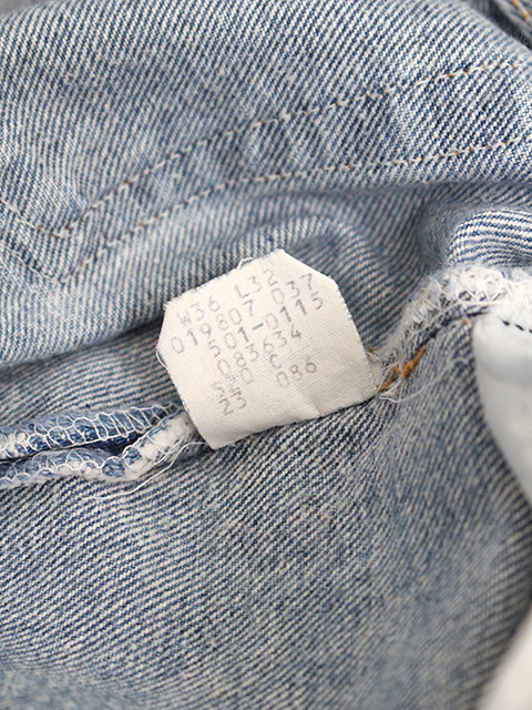80s Levi's 501 INDIGO USA 80年代 リーバイス 501 インディゴ アメリカ製