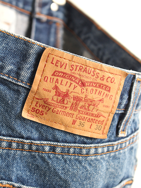 USED】00s Levi's 505 DENIM PANTS 