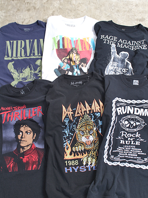 THRIFTY LOOK】THRIFTY TEE 'BAND T' - OIKOS 毎日を楽しく豊かにする