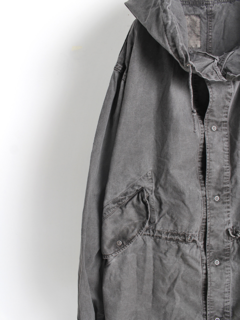 アメリカ軍 スノーパーカー 黒染め 100％ コットン