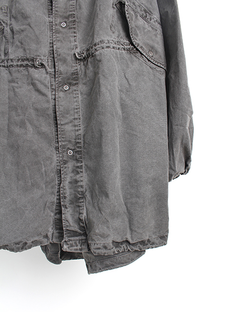 アメリカ軍 スノーパーカー 黒染め 100％ コットン