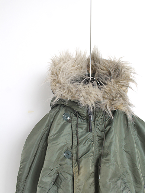 ハ*キ様 U.S.A.F N-2B フライトジャケット 米軍実物 80s アルフ 80s 実物 米軍 USAF N-2B MIL-P-6278G フライト ジャケット M