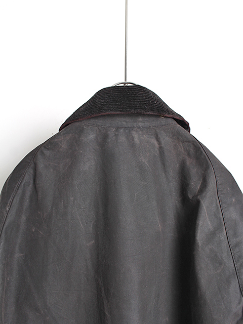 VINTAGE】00s 3WARRANT REPROOF Barbour『BEDALE』BLACK 