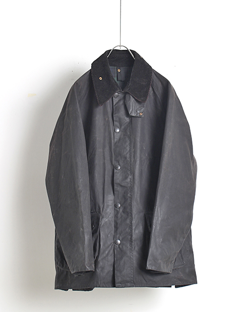 【英国製】BARBOUR ビデイル　 ブラック　42 VINTAGE】00s 3WARRANT REPROOF Barbour『BEDALE』BLACK 