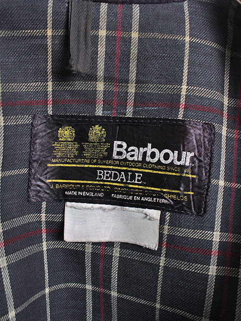 VINTAGE】82～87s 2WARRANT REPROOF Barbour 