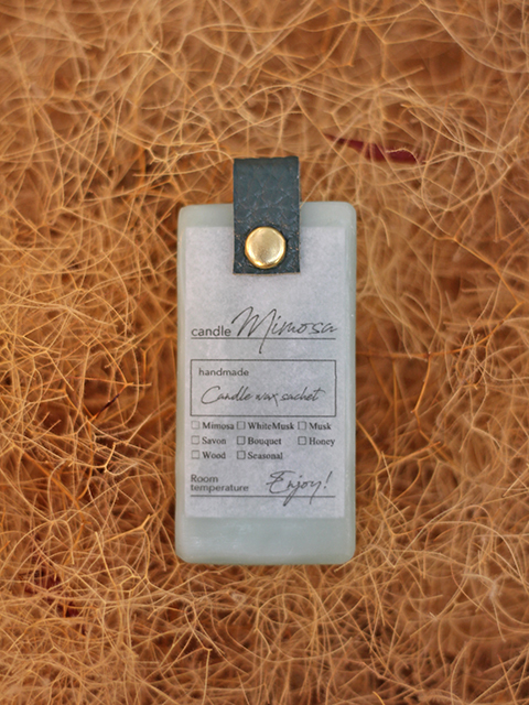 candle MIMOSA Color Aroma Wax キャンドルミモザ カラーアロマワックス キャンドルキーホルダー