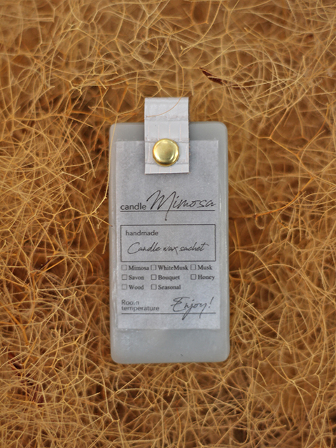 candle MIMOSA Color Aroma Wax キャンドルミモザ カラーアロマワックス キャンドルキーホルダー