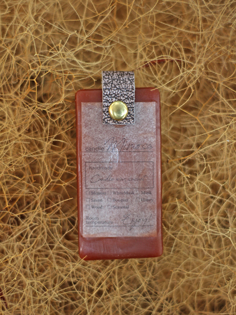 candle MIMOSA Color Aroma Wax キャンドルミモザ カラーアロマワックス キャンドルキーホルダー