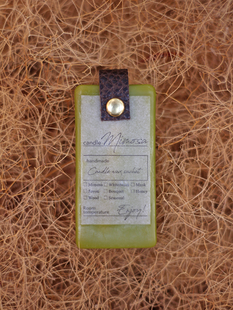 candle MIMOSA Color Aroma Wax キャンドルミモザ カラーアロマワックス キャンドルキーホルダー