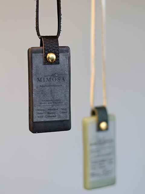 candle MIMOSA Color Aroma Wax キャンドルミモザ カラーアロマワックス キャンドルキーホルダー