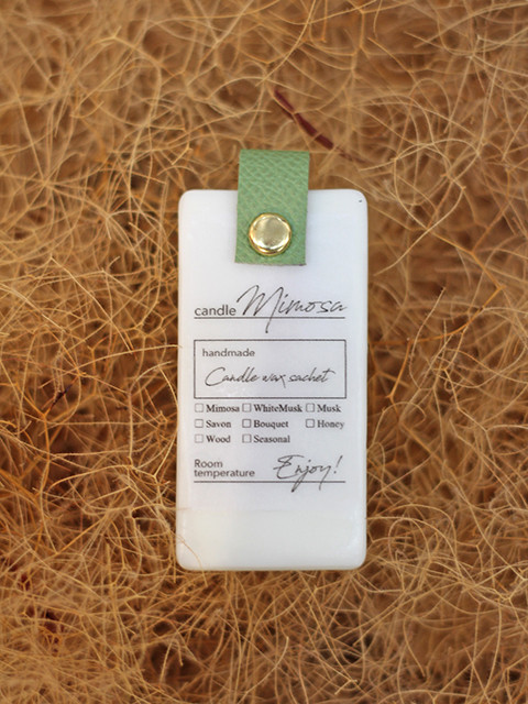 candle MIMOSA Color Aroma Wax キャンドルミモザ カラーアロマワックス キャンドルキーホルダー