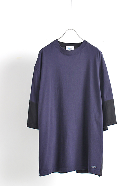 yoused 5 SLEEVE DOCKING TEE ユーズド5スリーブドッキングTシャツ