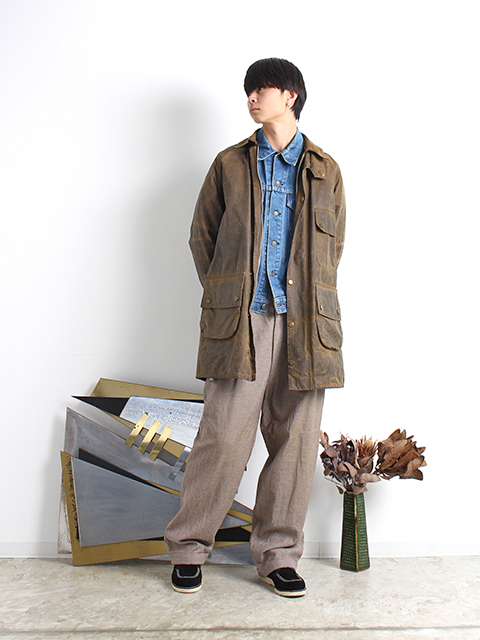 Barbour Solway Zipper Olive C38 1ワラント バブアー ソルウェイジッパー オリーブ