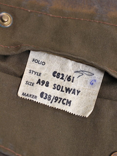 Barbour Solway Zipper Olive C38 1ワラント バブアー ソルウェイジッパー オリーブ