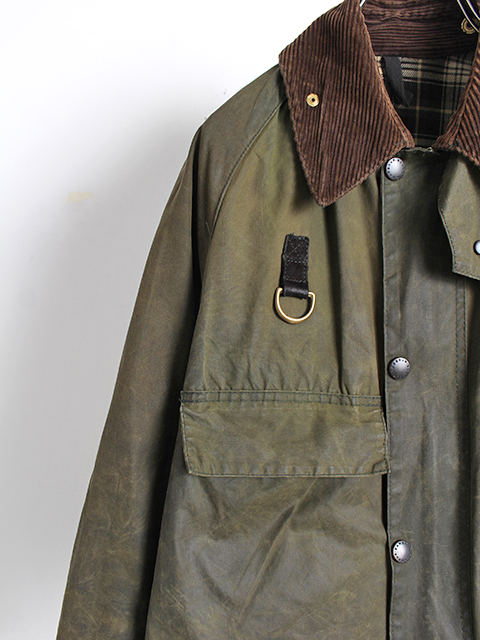 VINTAGE】94s 3warrant Barbour SPEY JACKET Sage Medium - 毎日