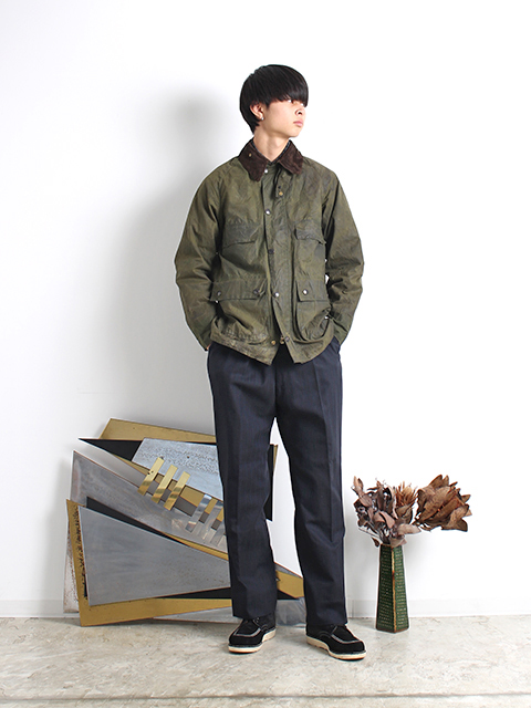 VINTAGE】86s 2warrant Barbour 4pocket BEDALE Sage C36 - 毎日を