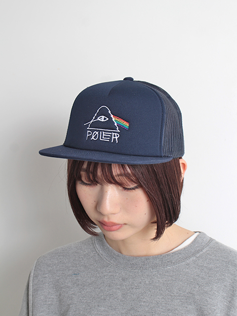 ポーラー サイケデリックメッシュトラッカーキャップ POLER