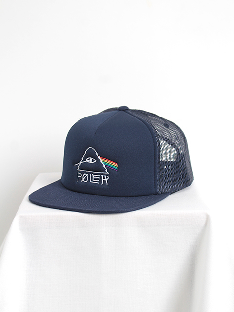 ポーラー サイケデリックメッシュトラッカーキャップ POLER