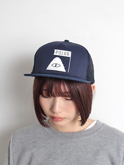 ポーラー サミットメッシュトラッカーキャップ POLER
