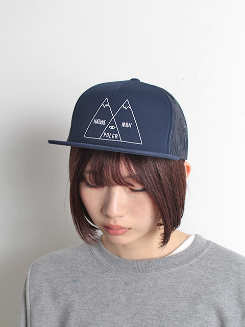 ポーラー ヴェンメッシュトラッカーキャップ POLER