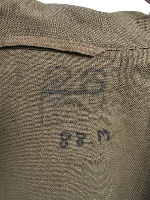 デッドストックフランス軍M-47ジャケット サイズ26 DEAD STOCK】FRENCH ARMY M-47 FIELD JACKET EARLY MODEL size