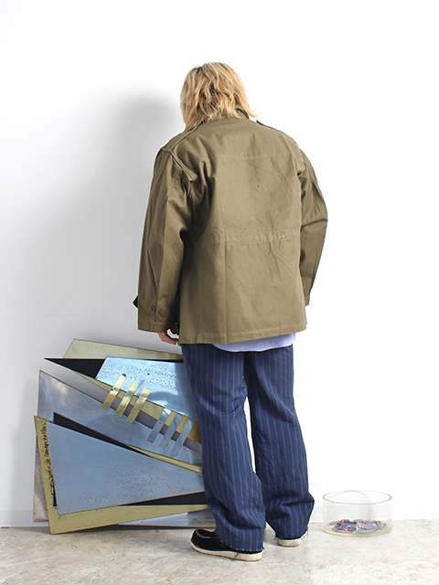 DEAD STOCK】FRENCH ARMY M-47 FIELD JACKET EARLY MODEL size-26-毎日