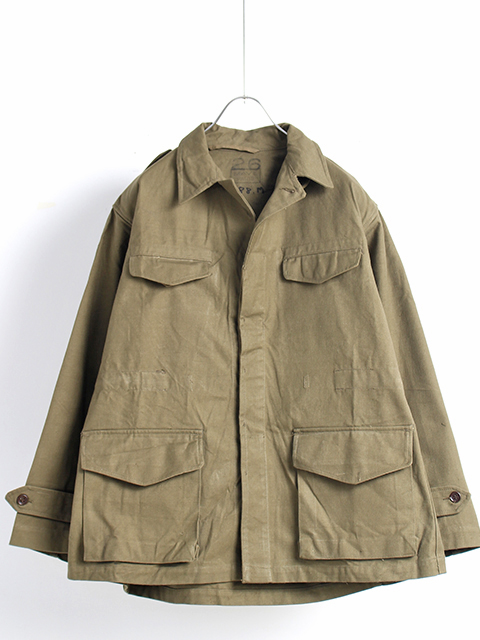 FRENCH ARMY M-47 フランス軍 M47フィールドジャケット 26 DEAD STOCK】FRENCH ARMY M-47 FIELD JACKET EARLY MODEL size