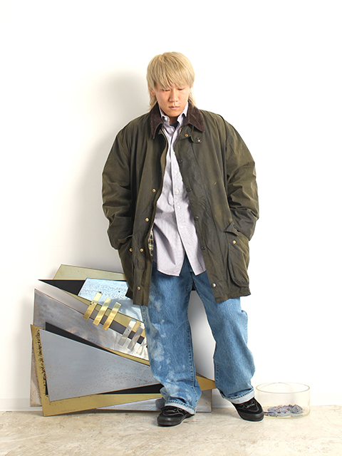 Barbour×TRIUMPH オリーブグリーンジャケット Barbour×TRIUMPH オリーブグリーンジャケット Barbour×TRIUMPH
