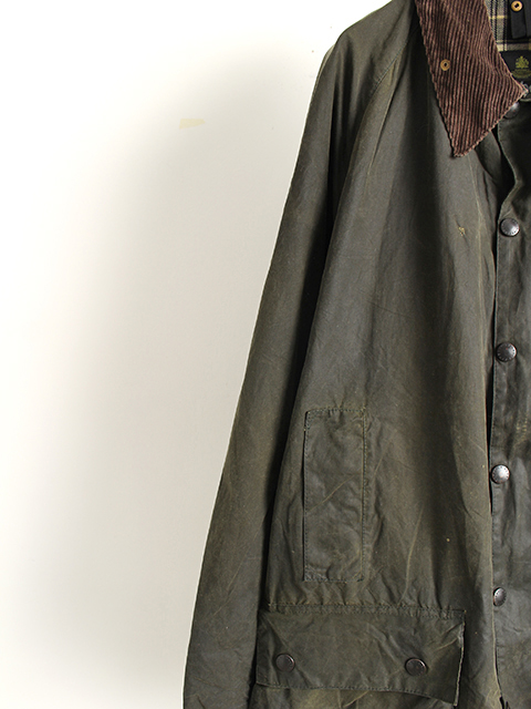 3WARRANT REPROOF BARBOUR BEAUFORT OLIVE size-C50-毎日を