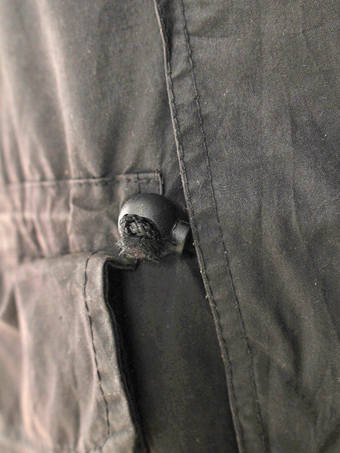 USED】BARBOUR BLACK WAX JACKET-MEDIUM-毎日を楽しく豊かにする
