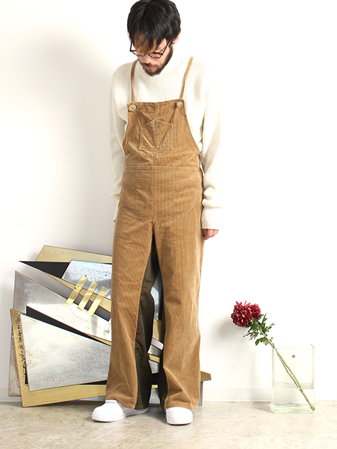コーデュロイサロペットエプロンNAPRON 20AW