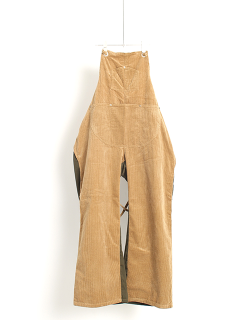 コーデュロイサロペットエプロンNAPRON 20AW