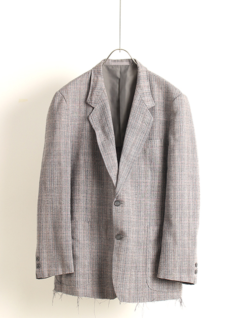 日本ダメージ加工テーラードジャケットVASERON