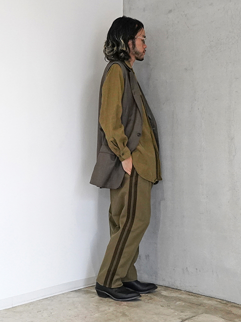 USEDフランス軍リメイクセレモニーラップパンツ