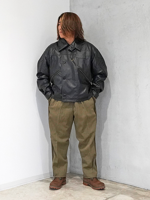 USEDフランス軍リメイクセレモニーラップパンツ