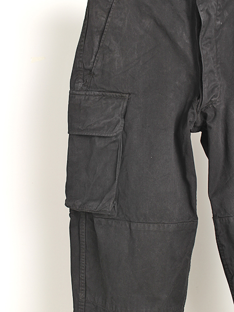 FRENCH ARMY M-47 CARGO PANTS BLACK DYE-OIKOS 毎日を楽しく豊かに
