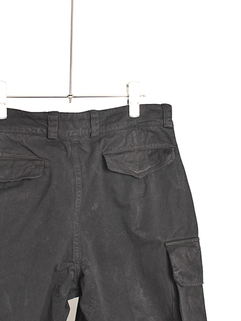 FRENCH ARMY M-47 CARGO PANTS BLACK DYE-OIKOS 毎日を楽しく